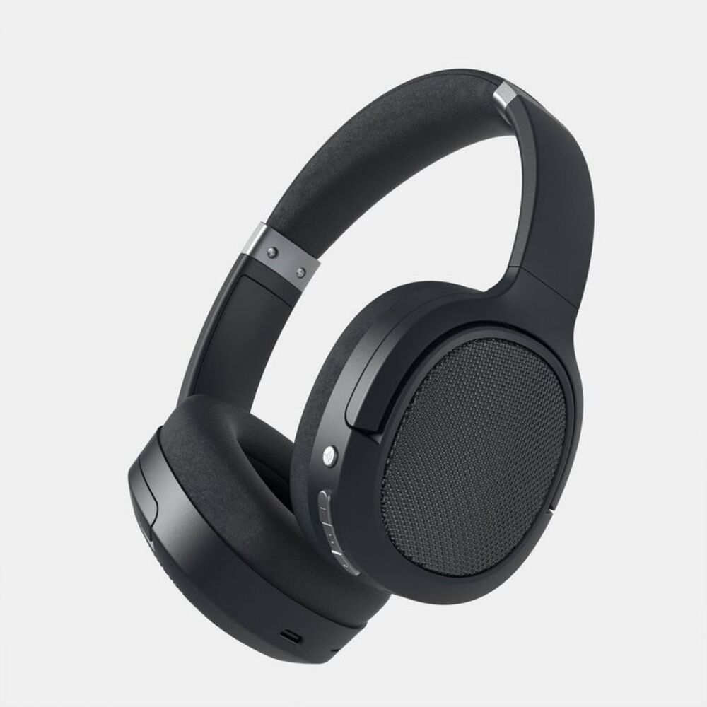 Active Noise Canceling Bluetooth Wireless Over Ear Headphones - heyday Black